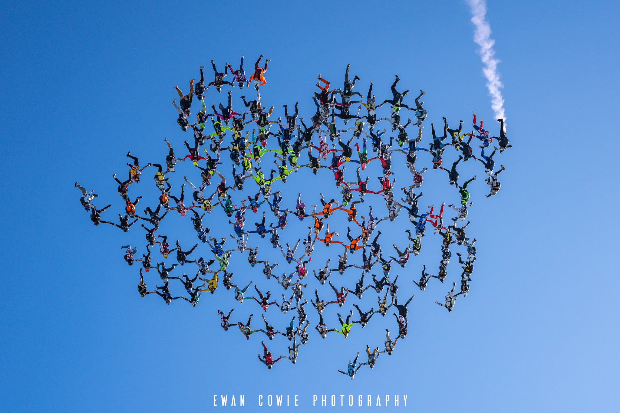 VFS vertical formation skydiving world record 