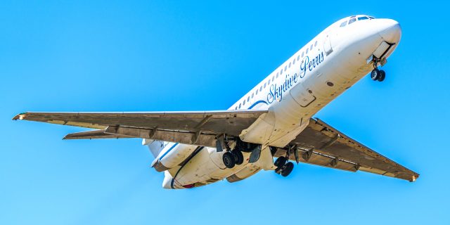 jump the jet at Skydive Perris skydiving neat San Diego