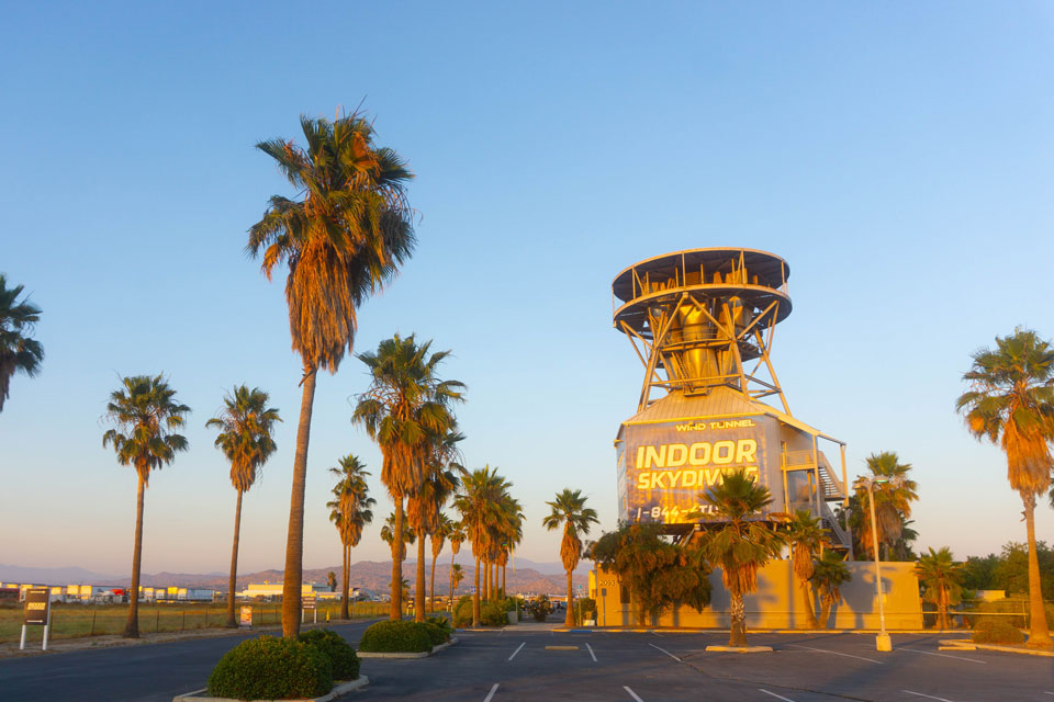 indoor skydiving video