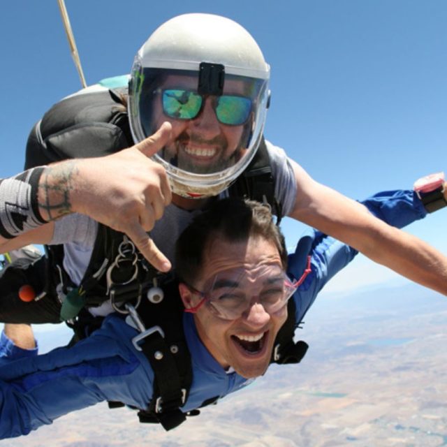 terminal velocity in skydiving