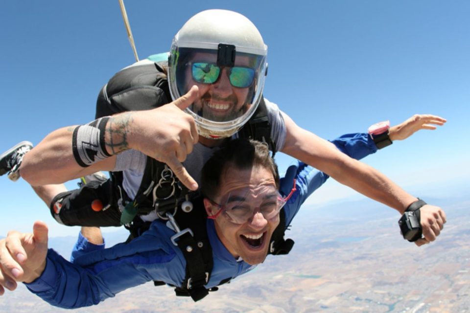 terminal velocity in skydiving