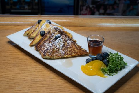 French toast at Skydive Perris cafe