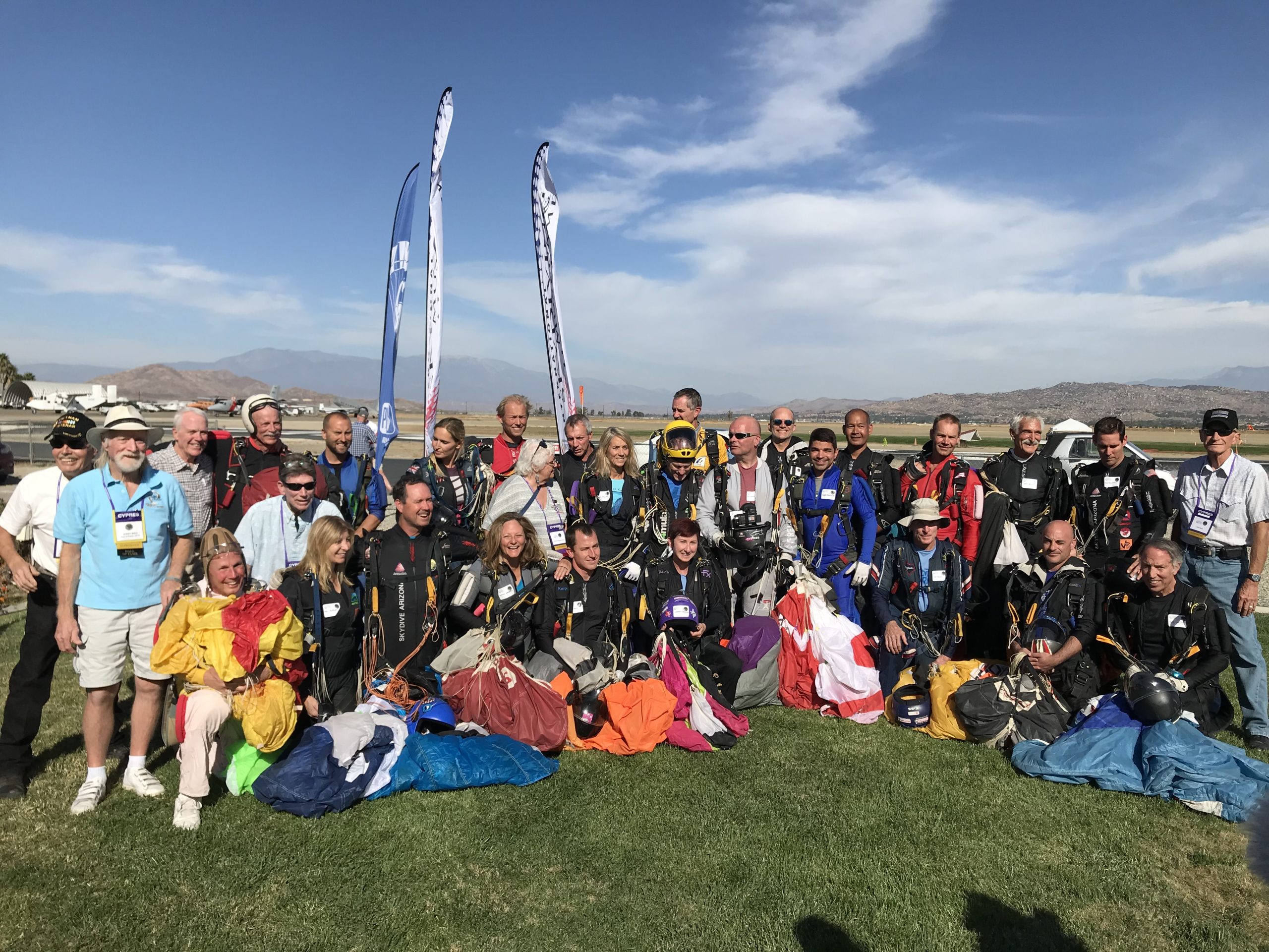 california skydiving family